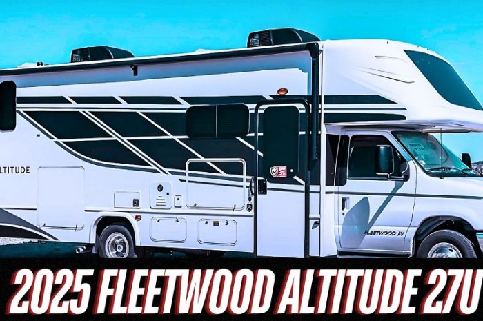 2025 Fleetwood Altitude 27U: The Ultimate Compact Adventure RV