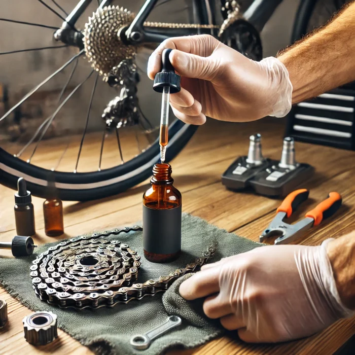 How to lube a bike chain properly