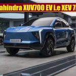 Mahindra XUV700 EV i.e XEV 7E