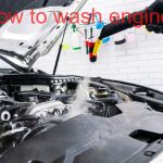 how to wash engine