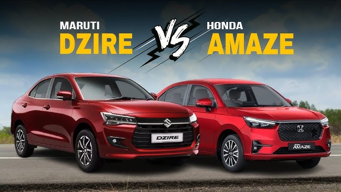 Maruti Suzuki Dzire vs Honda Amaze