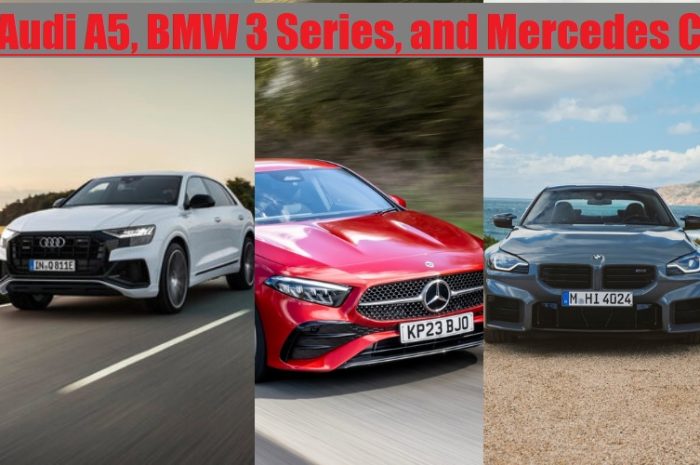 New Audi A5: An In-Depth Comparison With The BMW 3 Series And Mercedes C-Class