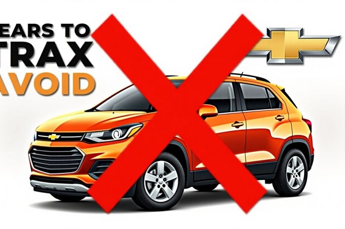 Chevy Trax Years To Avoid: Full Guide For Buyers