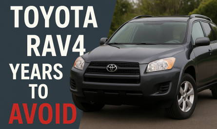 Toyota RAV4 Years to Avoid