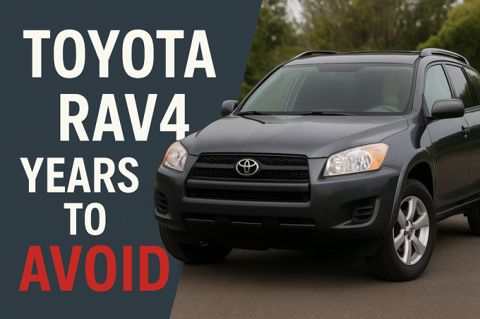 Toyota RAV4 Years to Avoid: A Complete Guide Before You Buy