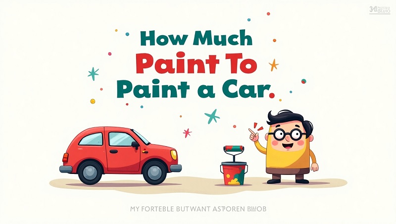 How Much Paint To Paint a Car