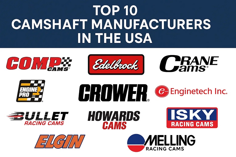Top 10 Camshaft Manufacturers in the USA