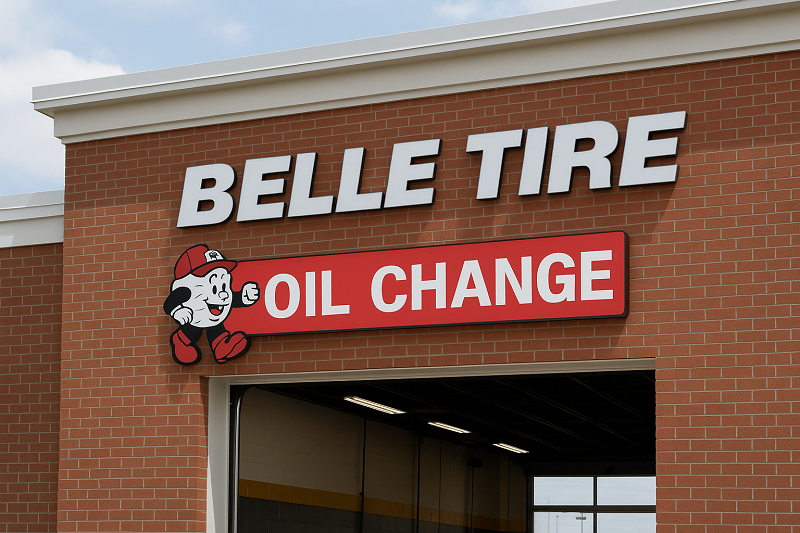 Belle Tire Oil Change
