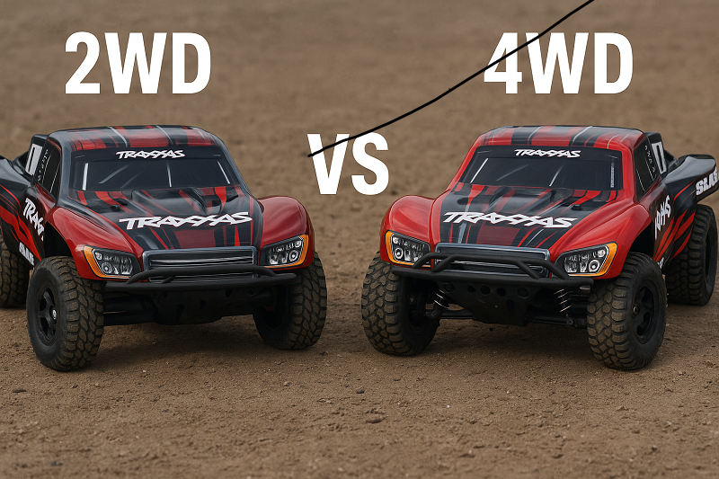 Traxxas Slash 2WD vs 4WD