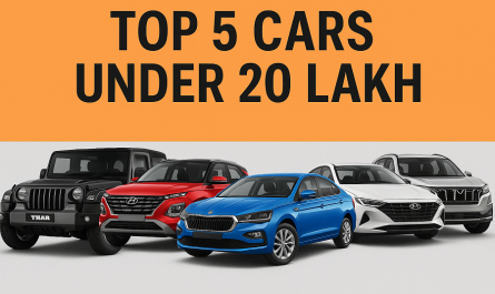 Top 5 Cars Under 20 Lakh