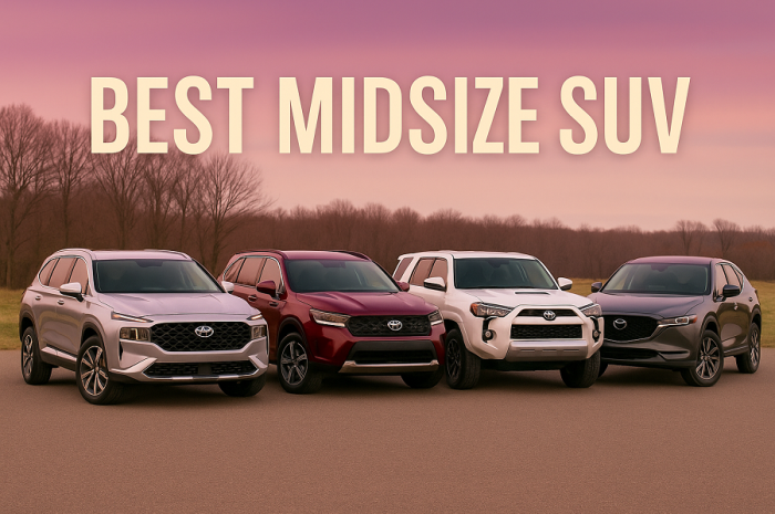Best Midsize SUV Under $45,000: Full Ranking Based on 10 Real-Life Categories