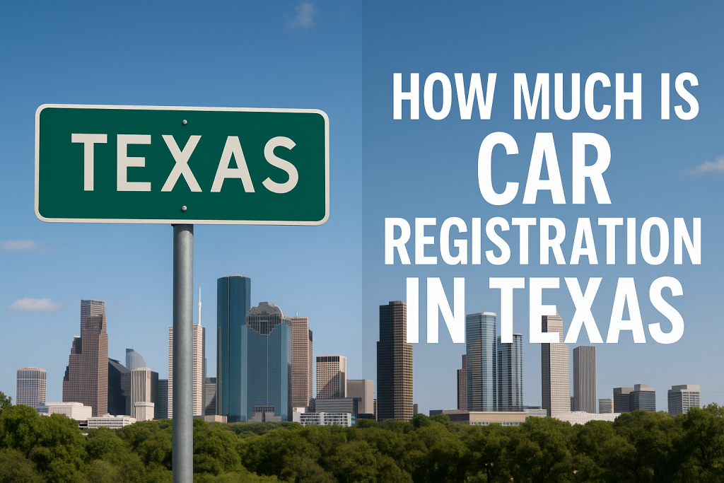 How Much Is Car Registration in Texas