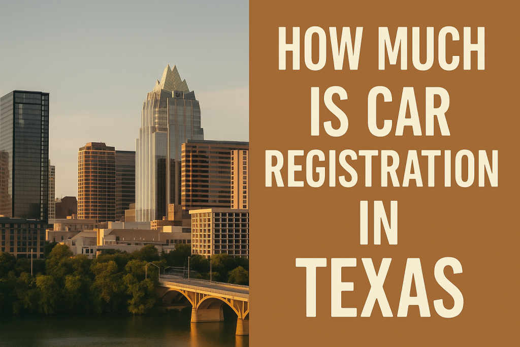How Much Is Car Registration in Texas