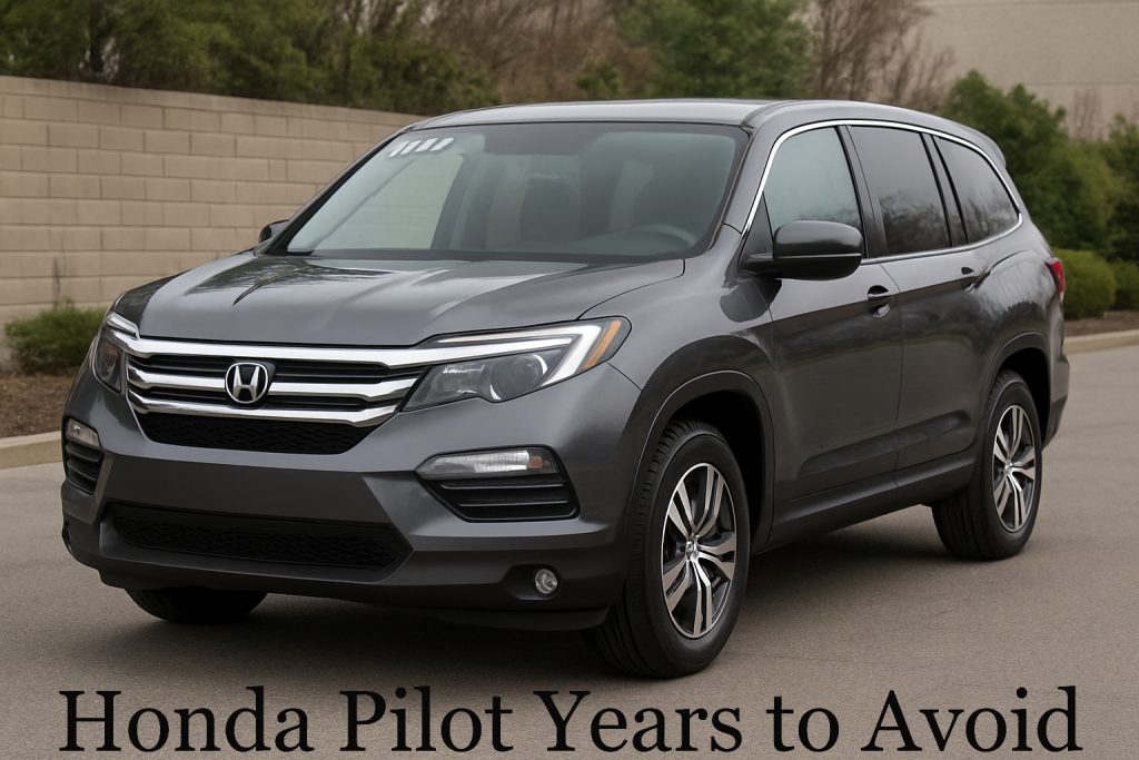 Honda Pilot Years to Avoid