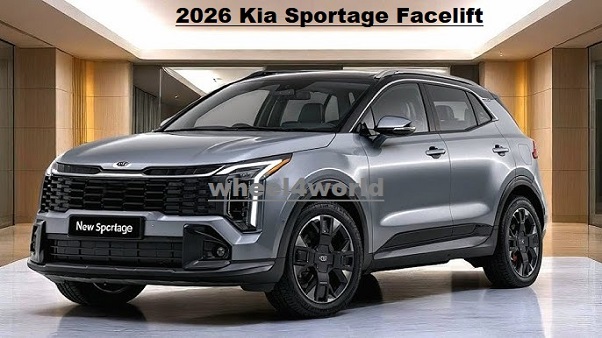 2026 Kia Sportage Facelift